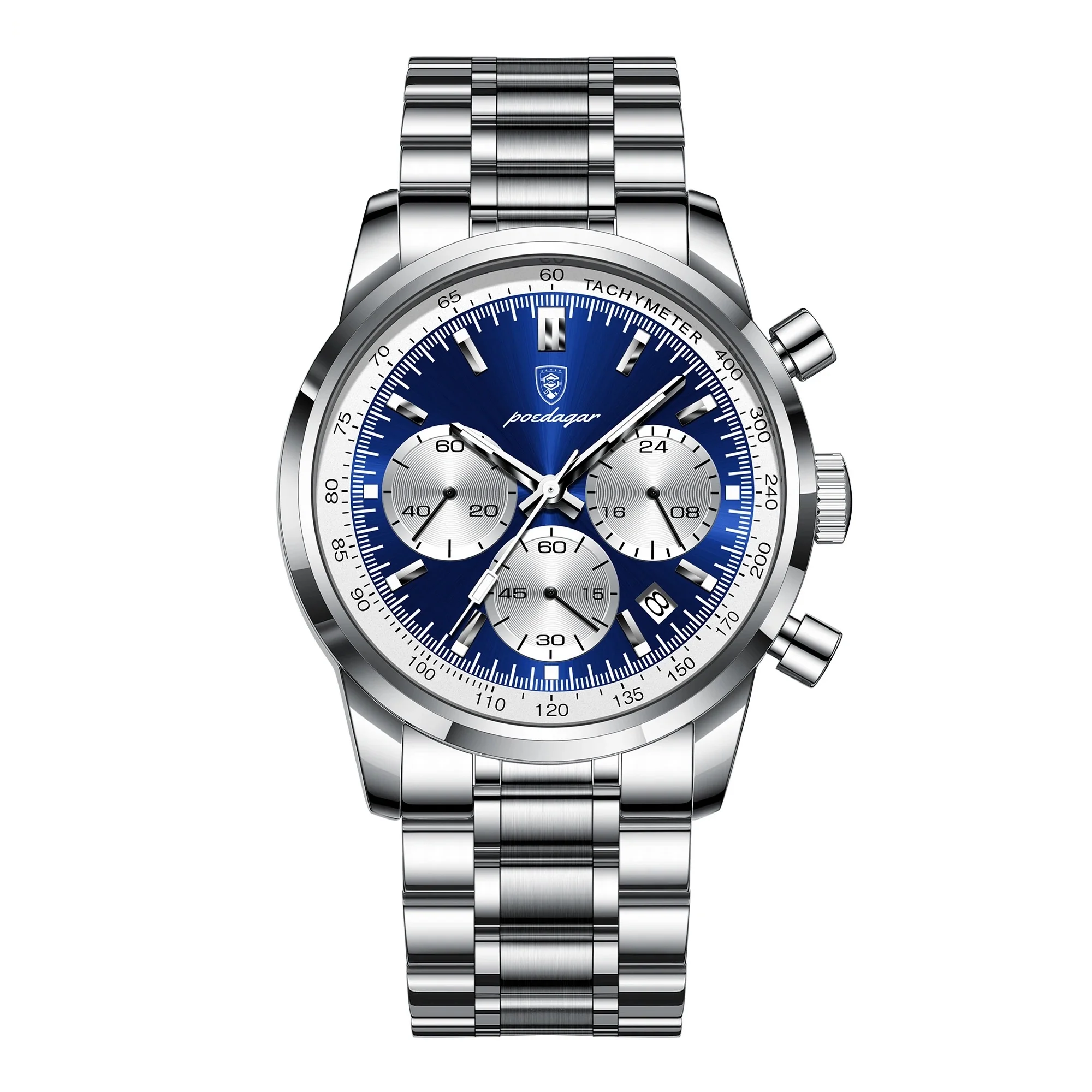 Men’s Stainless Steel Bracelet Watches